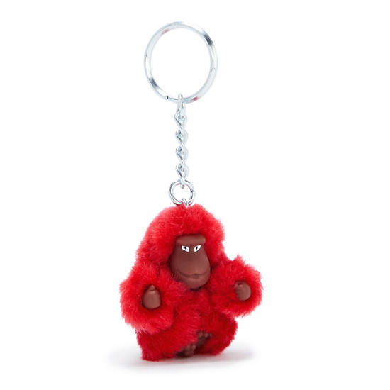 Kipling Sven Extra Small Classic Monkey Keychain Kiegészítők Piros | HU 1961DF